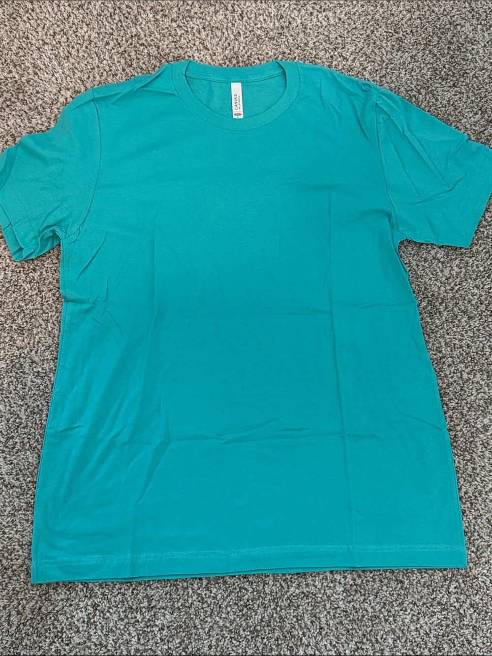 Men's Crew Neck T-Shirt - Teal